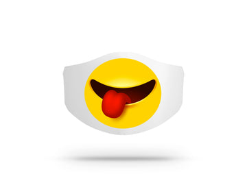 Mascherina in cotone Uomo Donna Emoji 6 ( Y4692 )