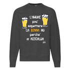 Felpa Classic  Uomo Donna Birra ( L732 ) - Gufetto Brand 