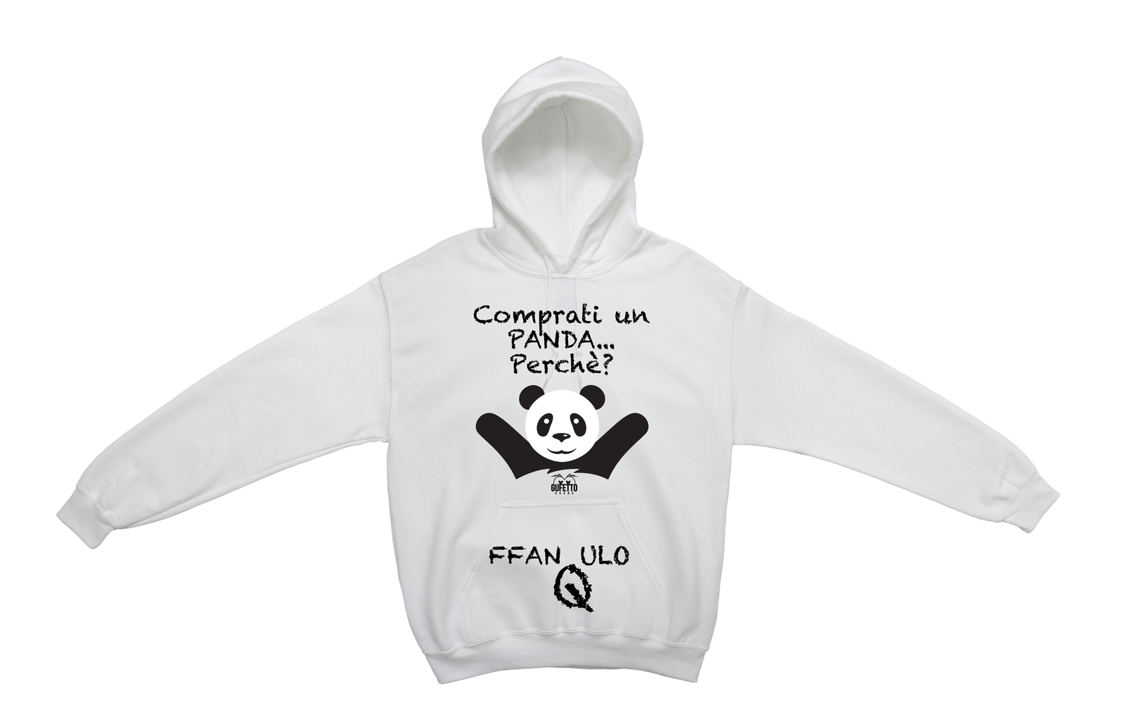 Felpa donna PANDA - Gufetto Brand 