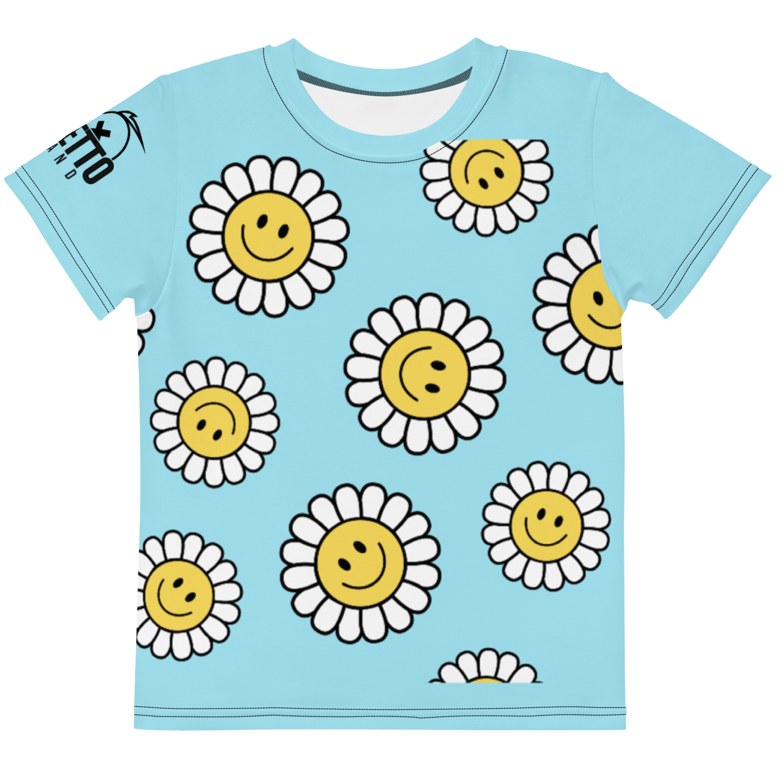 T-shirt girocollo per bambini M'ama non M'ama - Gufetto Brand 