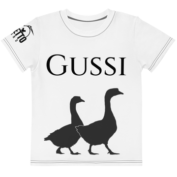 T-shirt girocollo per bambini Gussi