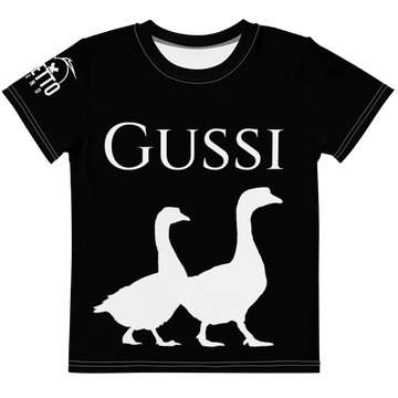 T-shirt girocollo per bambini Gussi