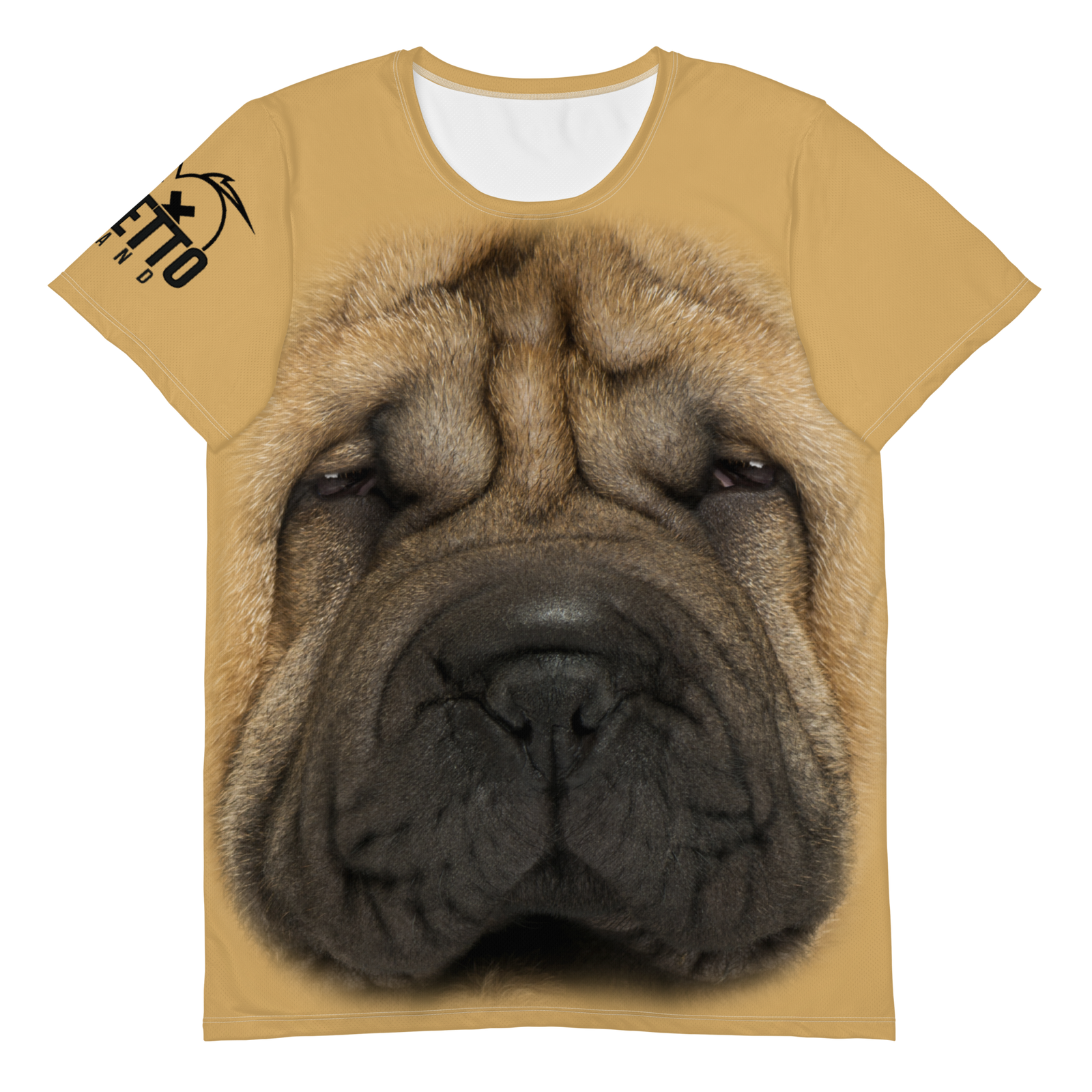 T-shirt sportiva uomo Sharpei - Gufetto Brand 