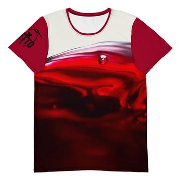 T-shirt sportiva uomo WINE