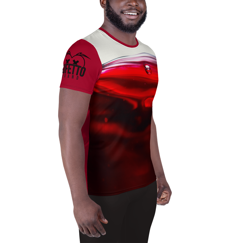 T-shirt sportiva uomo WINE - Gufetto Brand 