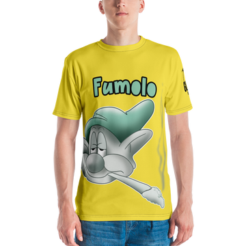 T-shirt uomo Gialla Fumolo
