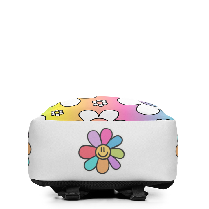 Zaino minimal Flower Smile - Gufetto Brand 