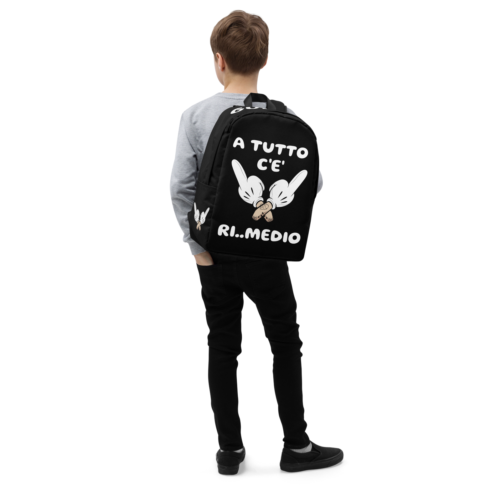 Zaino minimal Ri..Medio - Gufetto Brand 