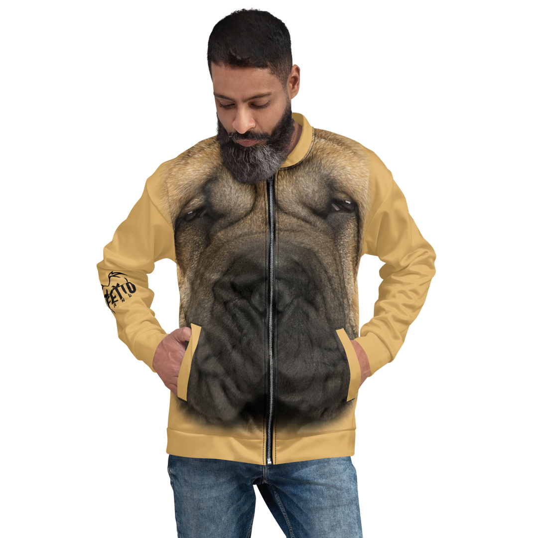 Bomber unisex Uomo/Donna Sharpei - Gufetto Brand 