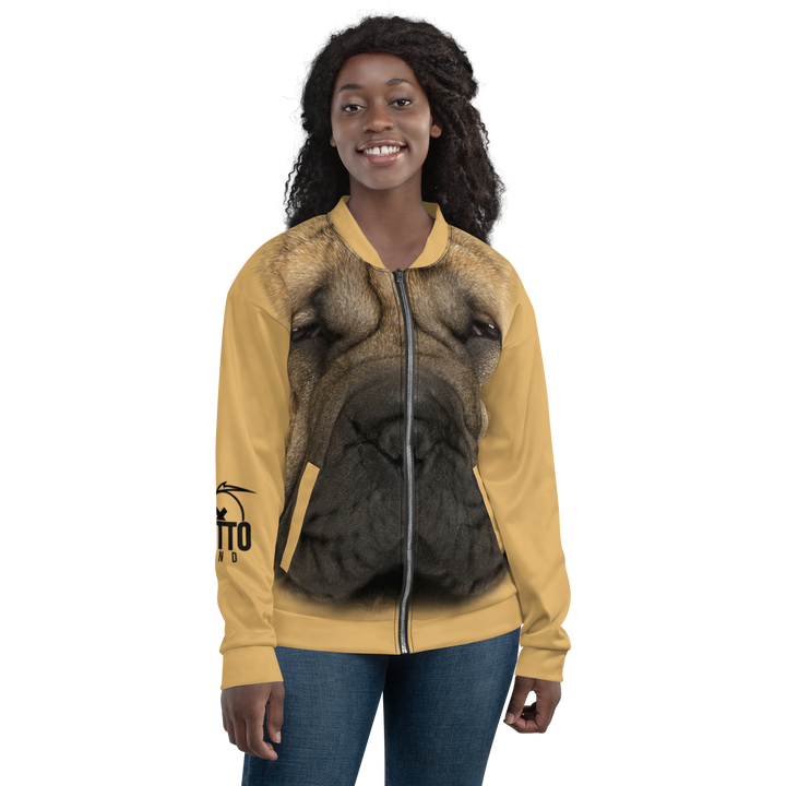 Bomber unisex Uomo/Donna Sharpei - Gufetto Brand 