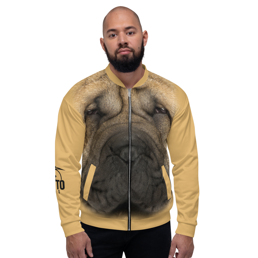 Bomber unisex Uomo/Donna Sharpei - Gufetto Brand 