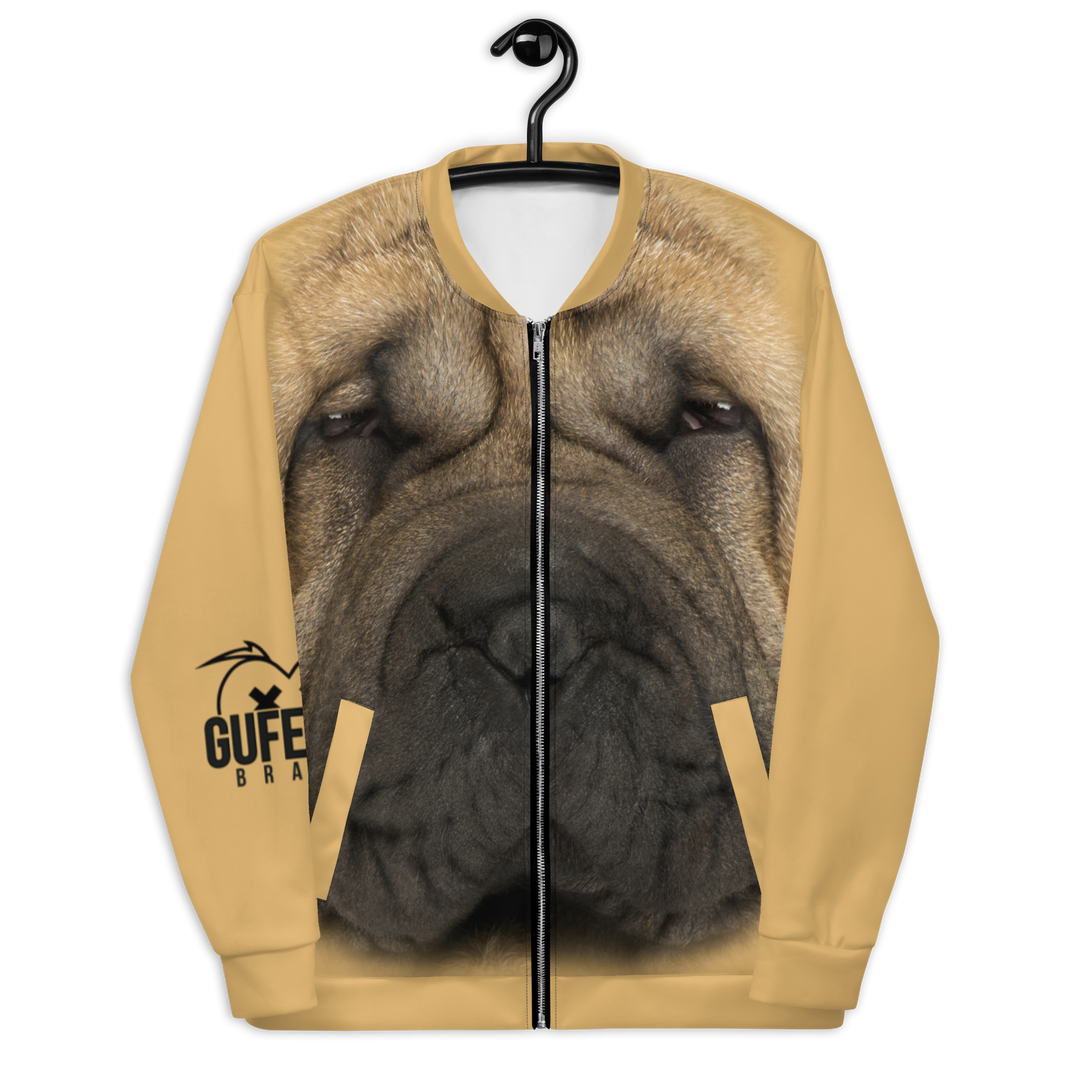 Bomber unisex Uomo/Donna Sharpei - Gufetto Brand 