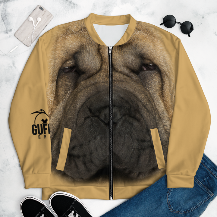 Bomber unisex Uomo/Donna Sharpei - Gufetto Brand 