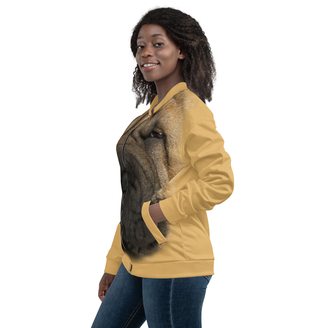 Bomber unisex Uomo/Donna Sharpei - Gufetto Brand 