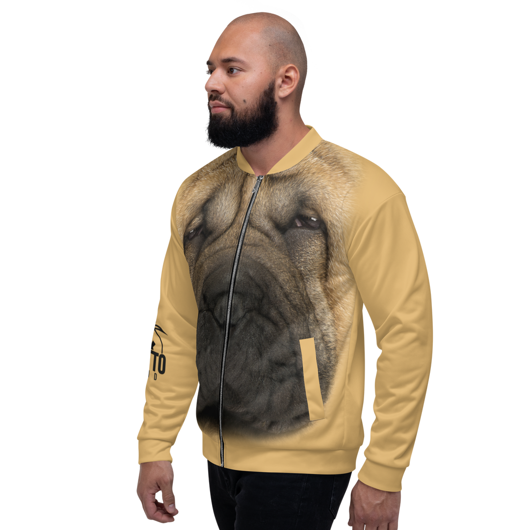 Bomber unisex Uomo/Donna Sharpei - Gufetto Brand 
