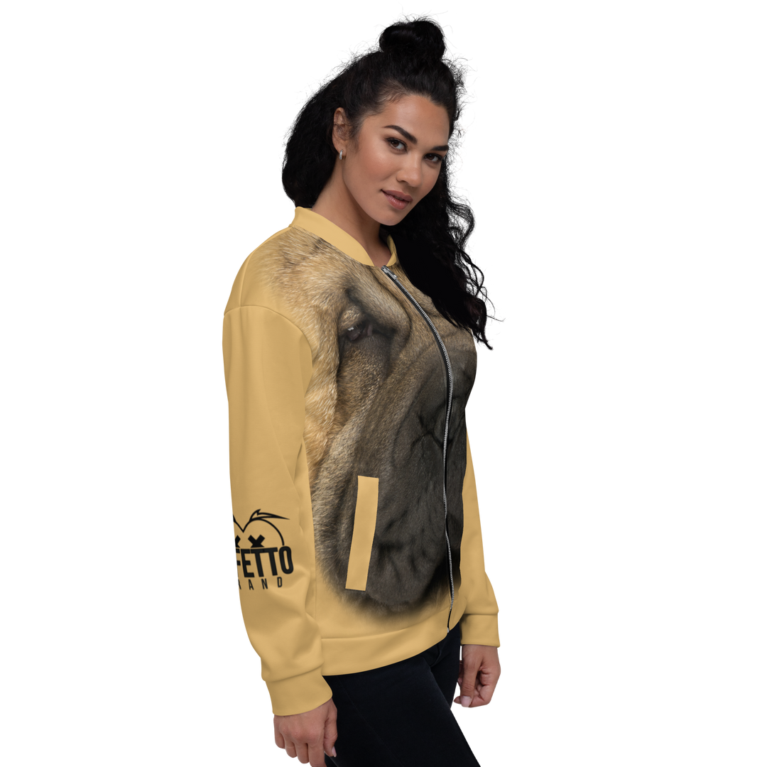 Bomber unisex Uomo/Donna Sharpei - Gufetto Brand 