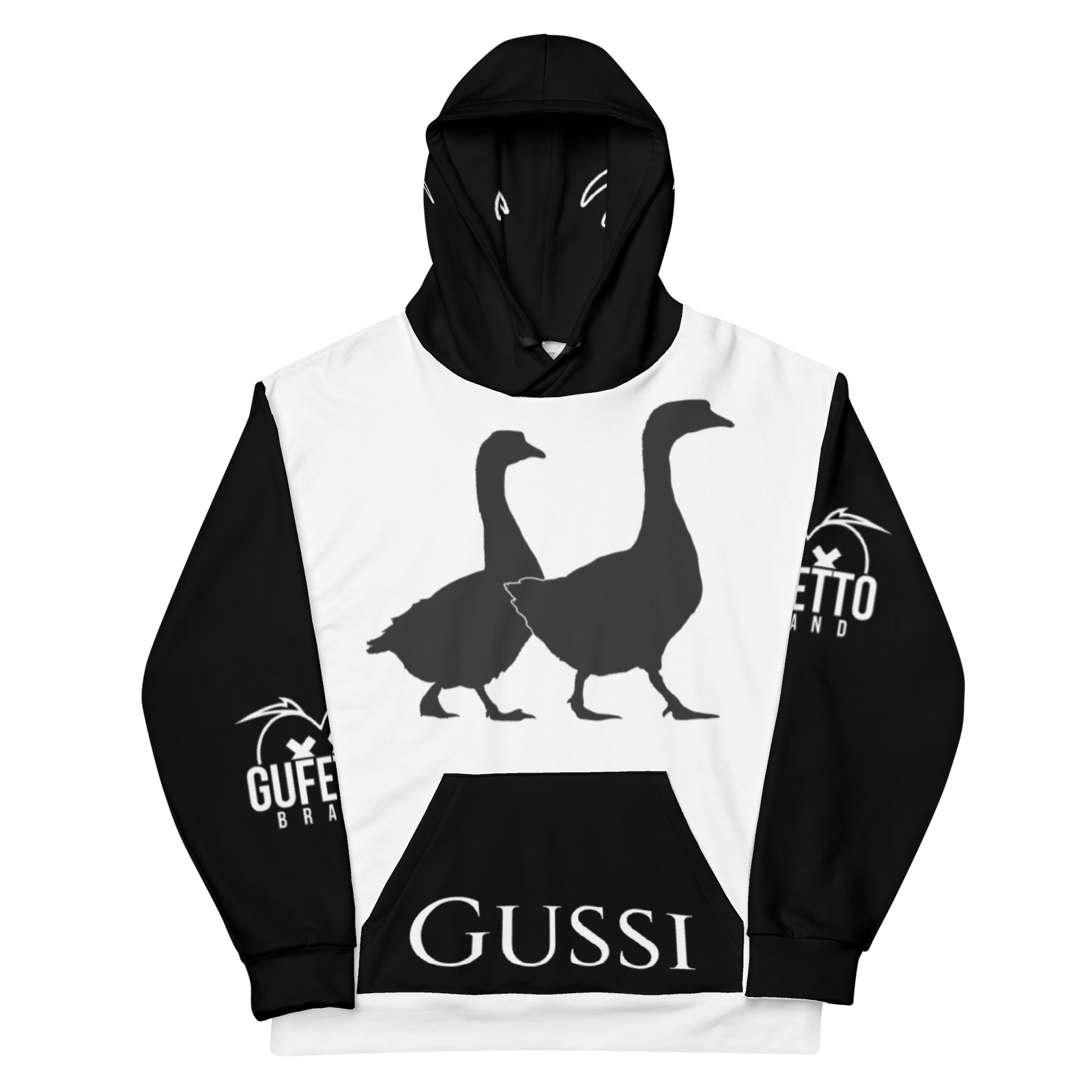 Felpa con cappuccio Uomo/Donna Gussi - Gufetto Brand 
