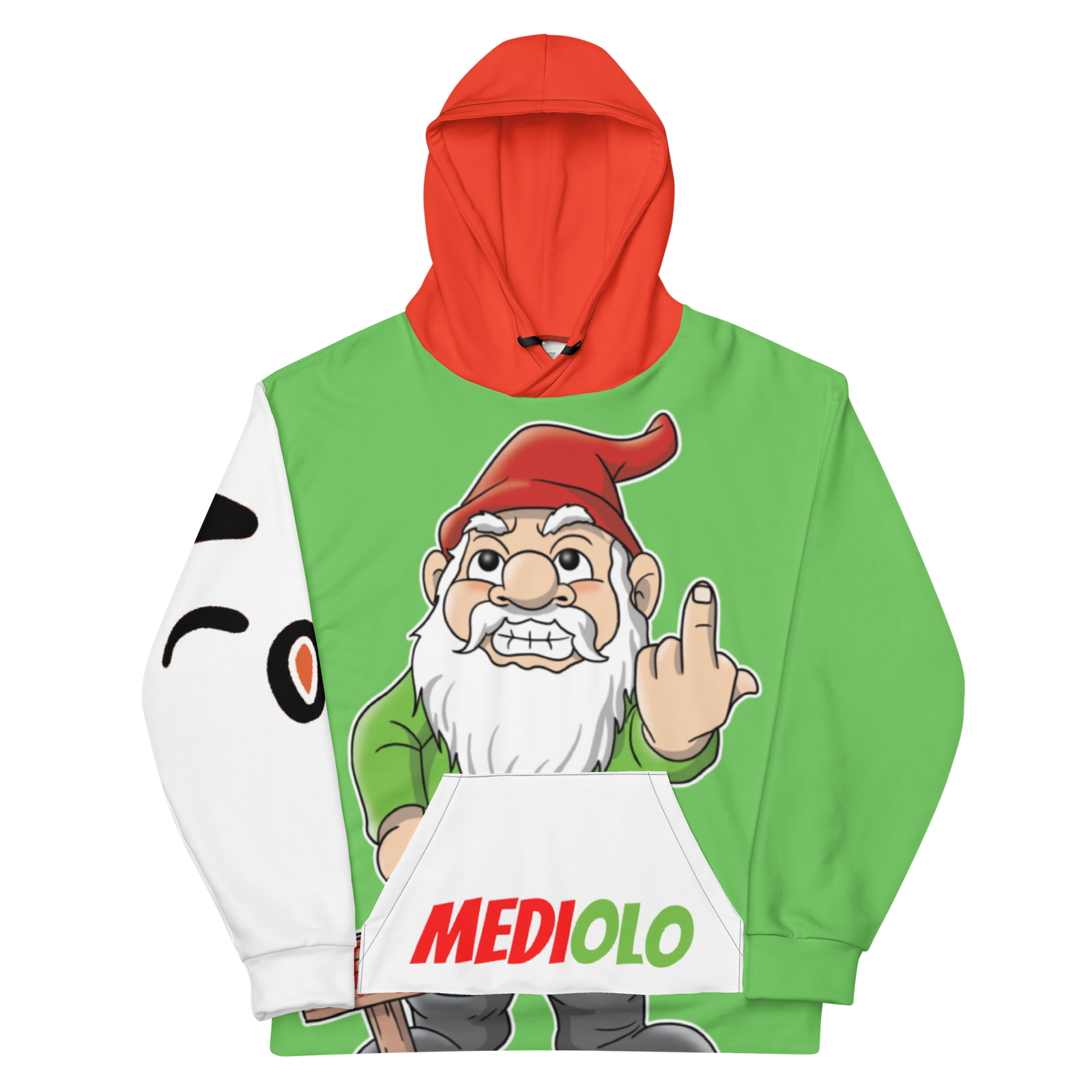 Felpa con cappuccio Uomo/Donna Mediolo - Gufetto Brand 