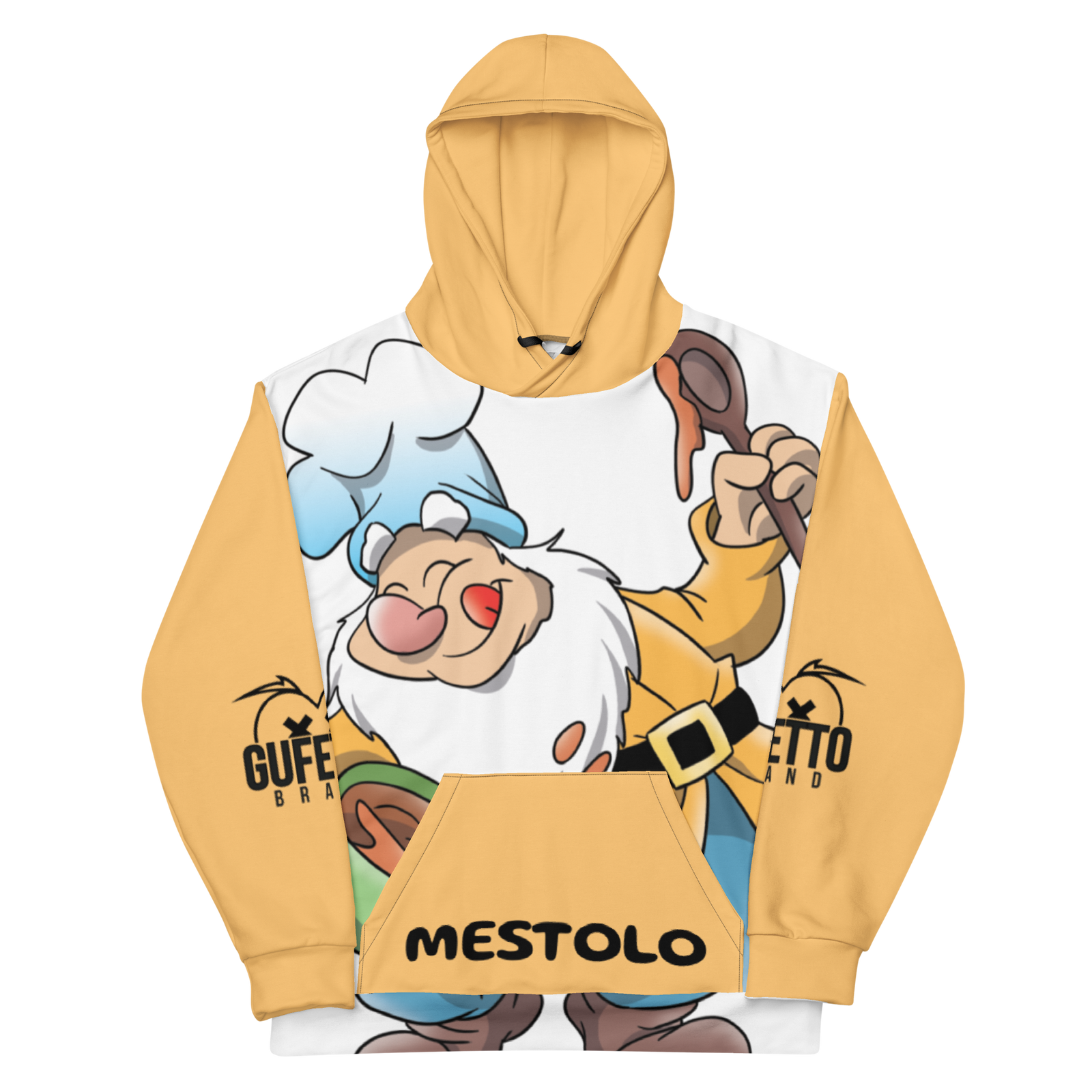 Felpa con cappuccio Uomo/Donna Mestolo - Gufetto Brand 