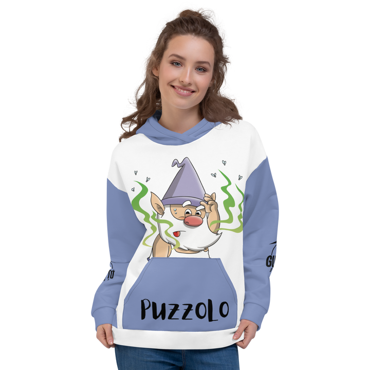 Felpa con cappuccio Uomo/Donna PUZZOLO - Gufetto Brand 