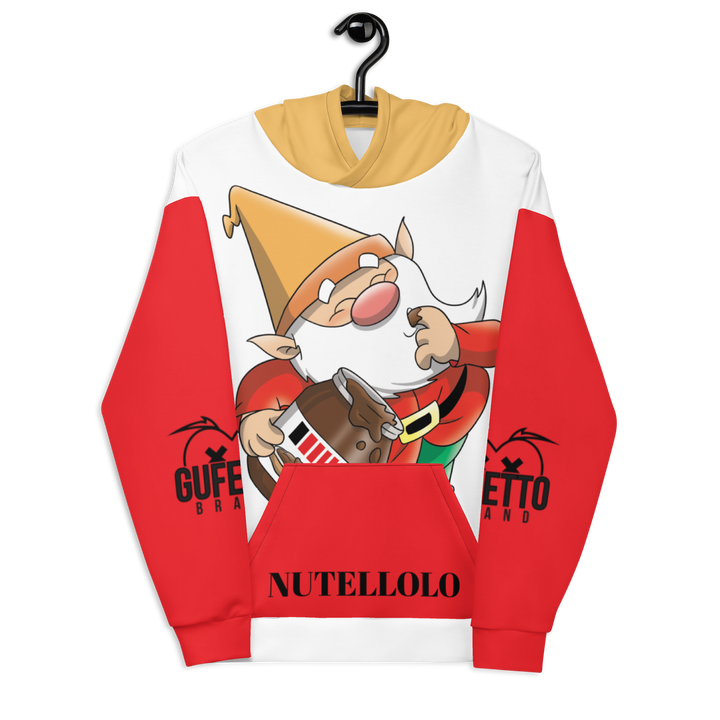 Felpa con cappuccio Uomo/Donna Nutellolo - Gufetto Brand 