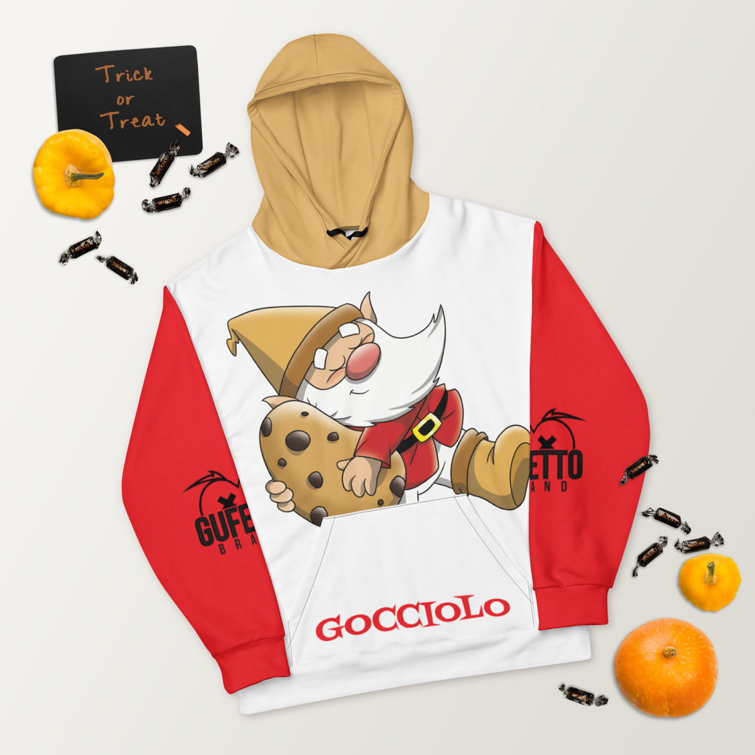 Felpa con cappuccio Uomo/Donna Gocciolo - Gufetto Brand 