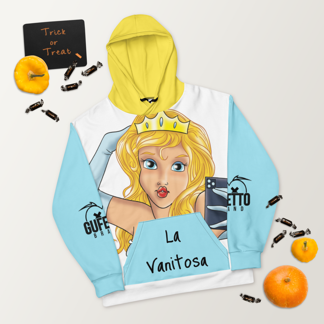 Felpa con cappuccio Uomo/Donna Vanitosa - Gufetto Brand 