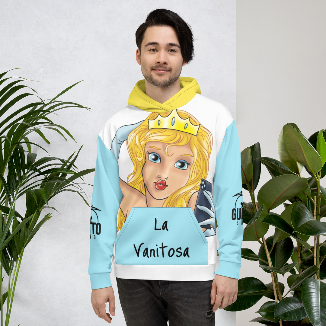 Felpa con cappuccio Uomo/Donna Vanitosa - Gufetto Brand 