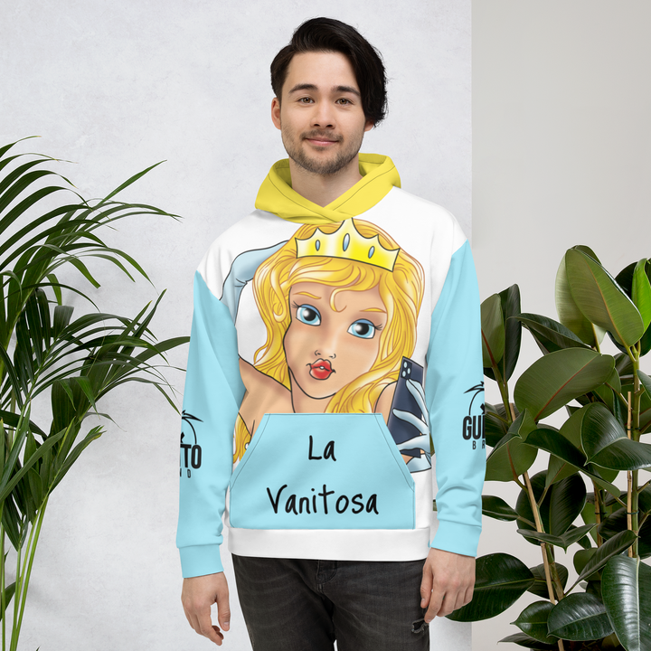Felpa con cappuccio Uomo/Donna Vanitosa - Gufetto Brand 