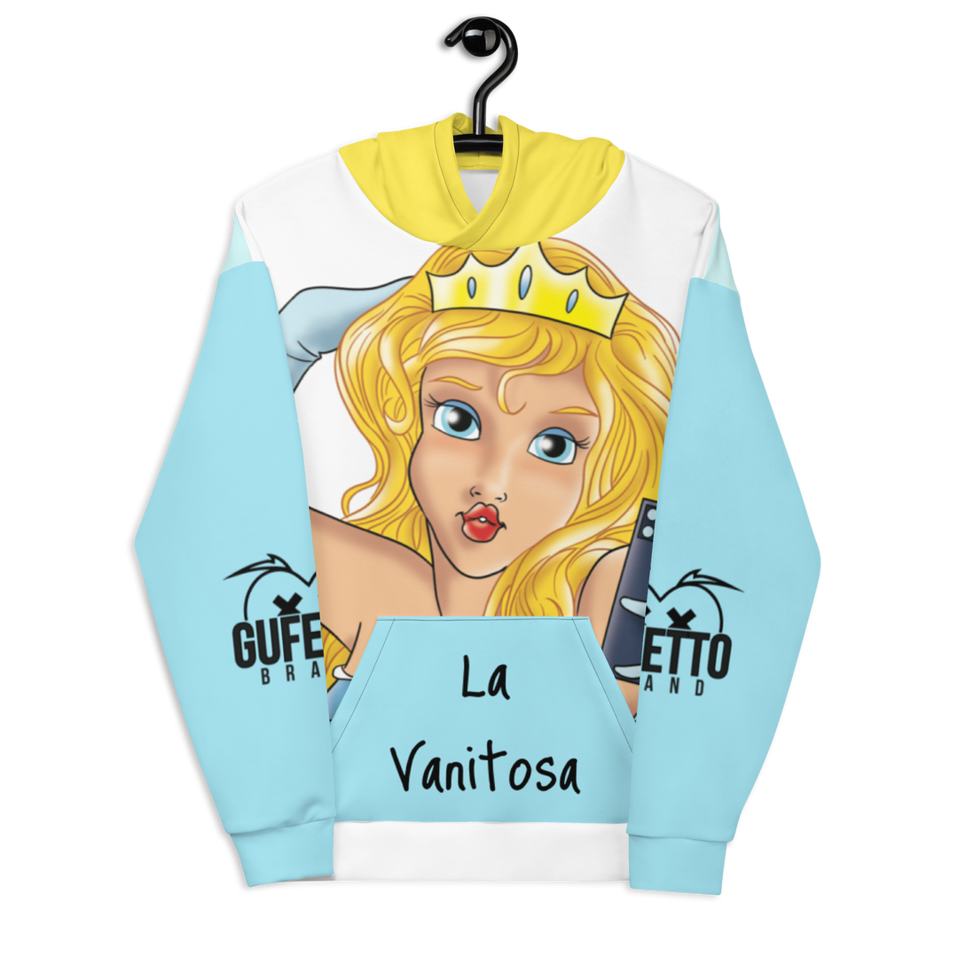 Felpa con cappuccio Uomo/Donna Vanitosa - Gufetto Brand 