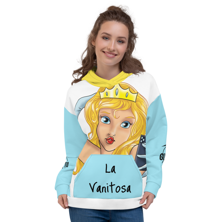 Felpa con cappuccio Uomo/Donna Vanitosa - Gufetto Brand 