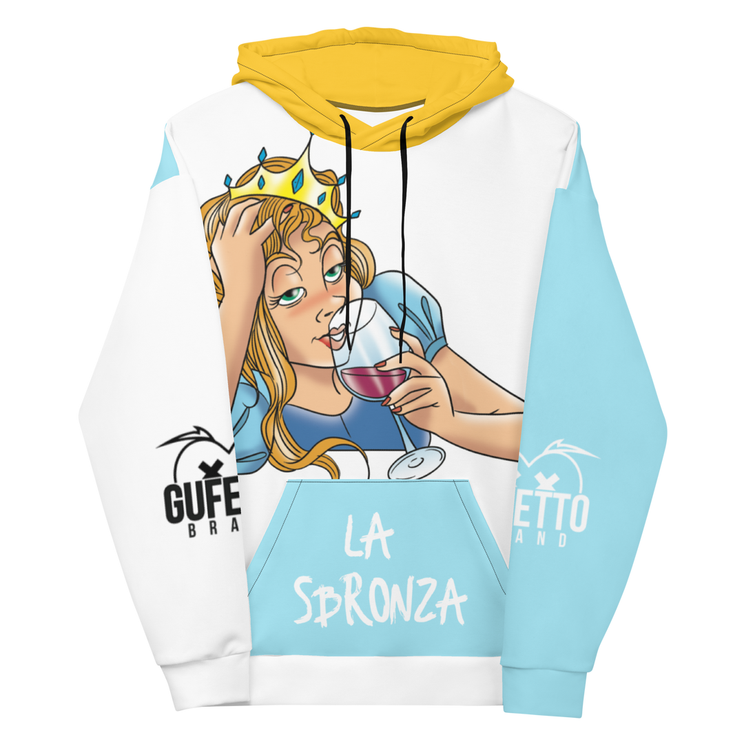 Felpa con cappuccio Uomo/Donna La Sbronza - Gufetto Brand 