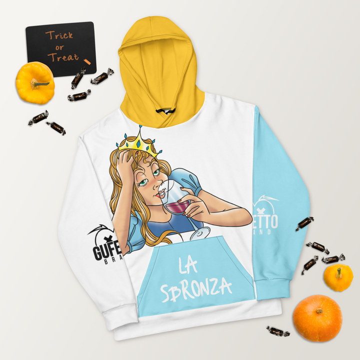 Felpa con cappuccio Uomo/Donna La Sbronza - Gufetto Brand 