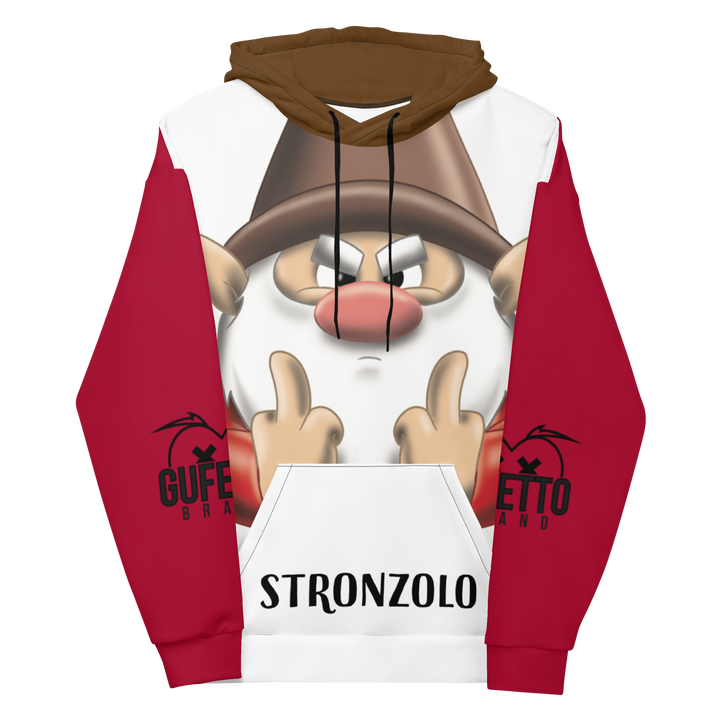 Felpa con cappuccio Uomo/Donna STRONZOLO - Gufetto Brand 