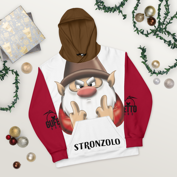 Felpa con cappuccio Uomo/Donna STRONZOLO - Gufetto Brand 