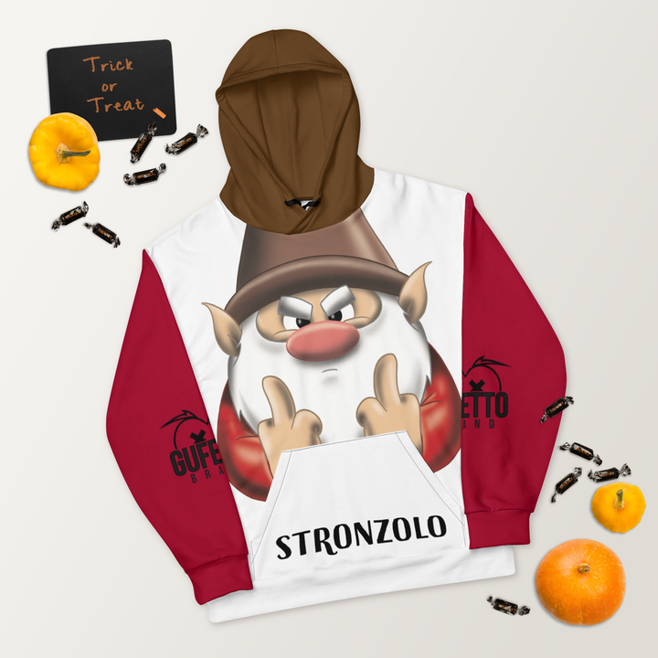 Felpa con cappuccio Uomo/Donna STRONZOLO - Gufetto Brand 