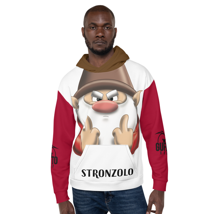 Felpa con cappuccio Uomo/Donna STRONZOLO - Gufetto Brand 