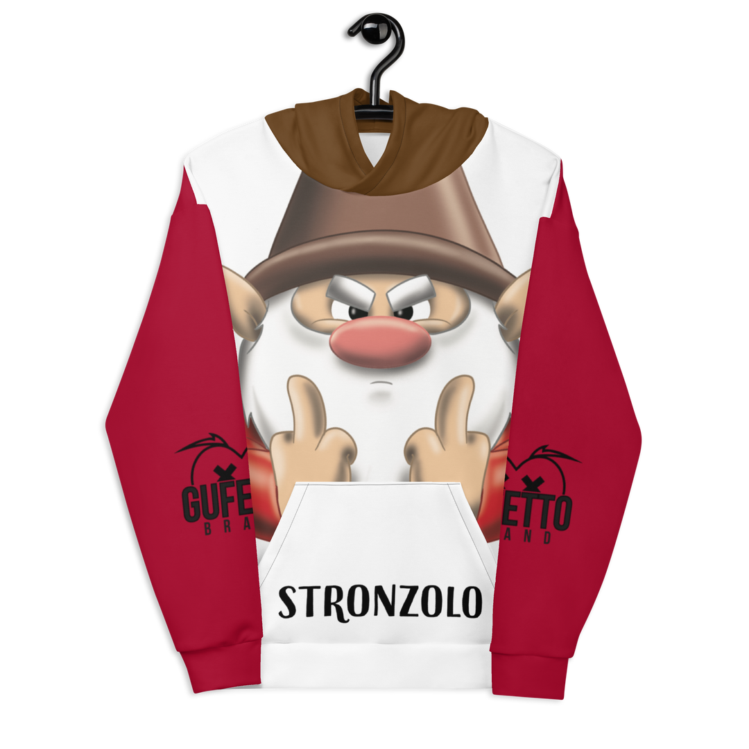 Felpa con cappuccio Uomo/Donna STRONZOLO - Gufetto Brand 