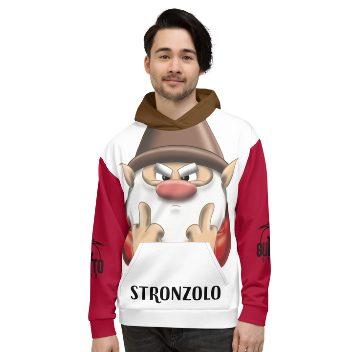 Felpa con cappuccio Uomo/Donna STRONZOLO - Gufetto Brand 
