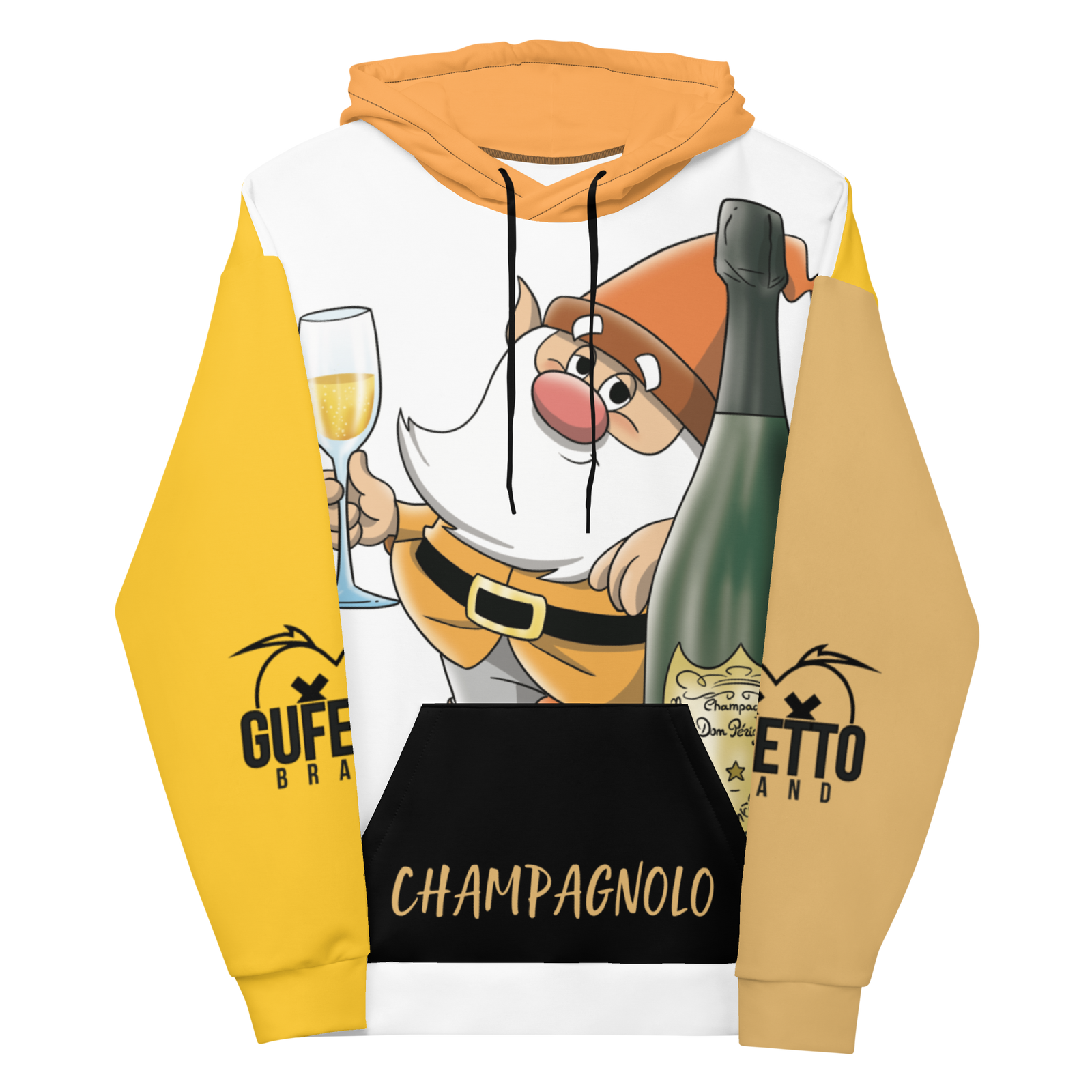 Felpa con cappuccio Uomo/Donna CHAMPAGNOLO - Gufetto Brand 