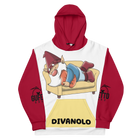 Felpa con cappuccio Uomo/Donna DIVANOLO TWO - Gufetto Brand 