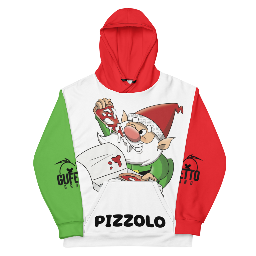 Felpa con cappuccio Uomo/Donna PIZZOLO - Gufetto Brand 