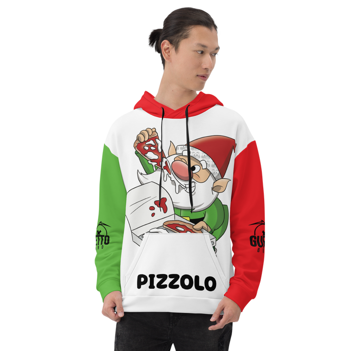 Felpa con cappuccio Uomo/Donna PIZZOLO - Gufetto Brand 