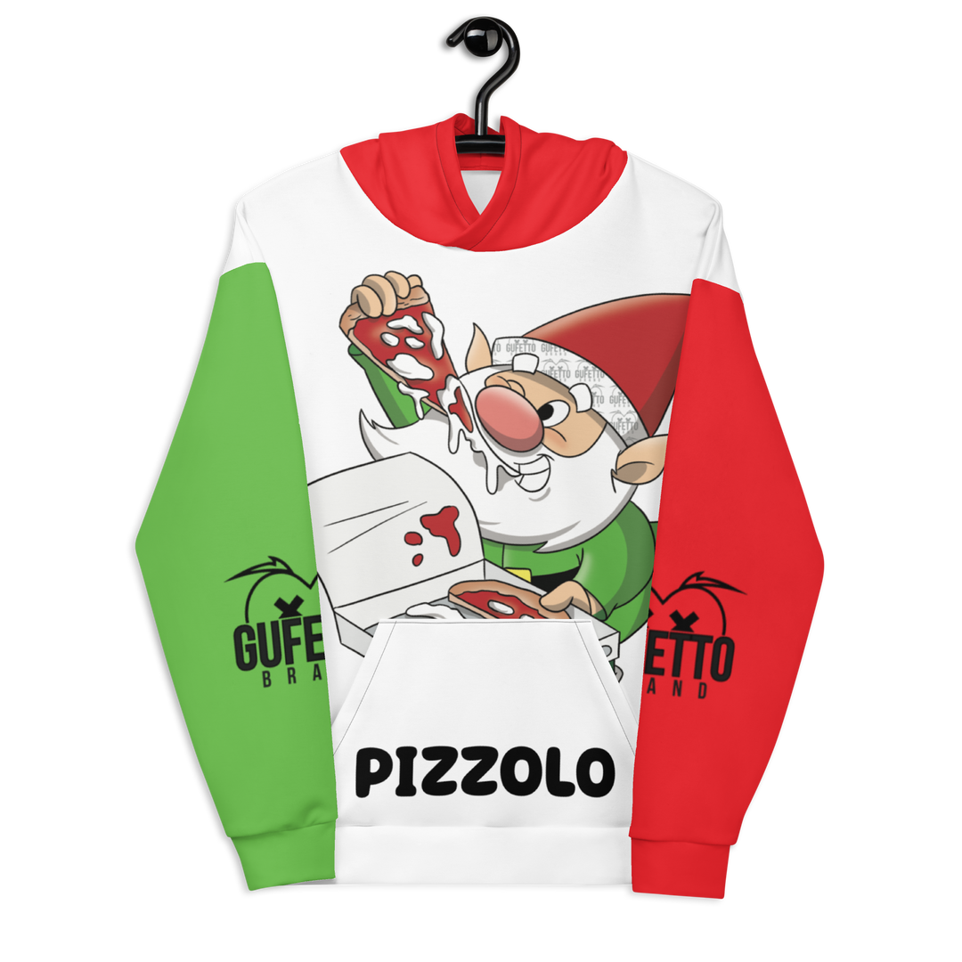 Felpa con cappuccio Uomo/Donna PIZZOLO - Gufetto Brand 