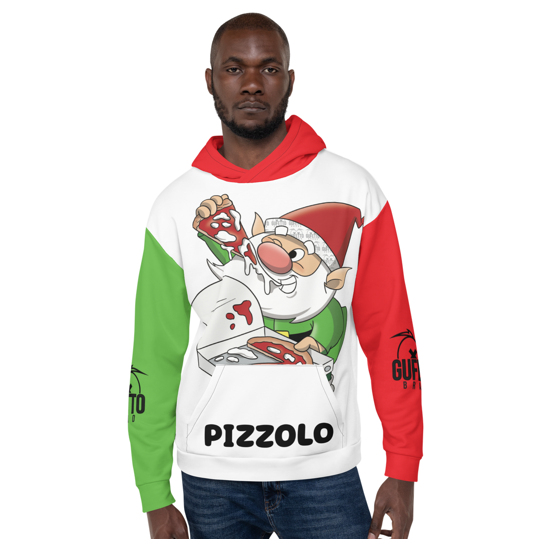Felpa con cappuccio Uomo/Donna PIZZOLO - Gufetto Brand 