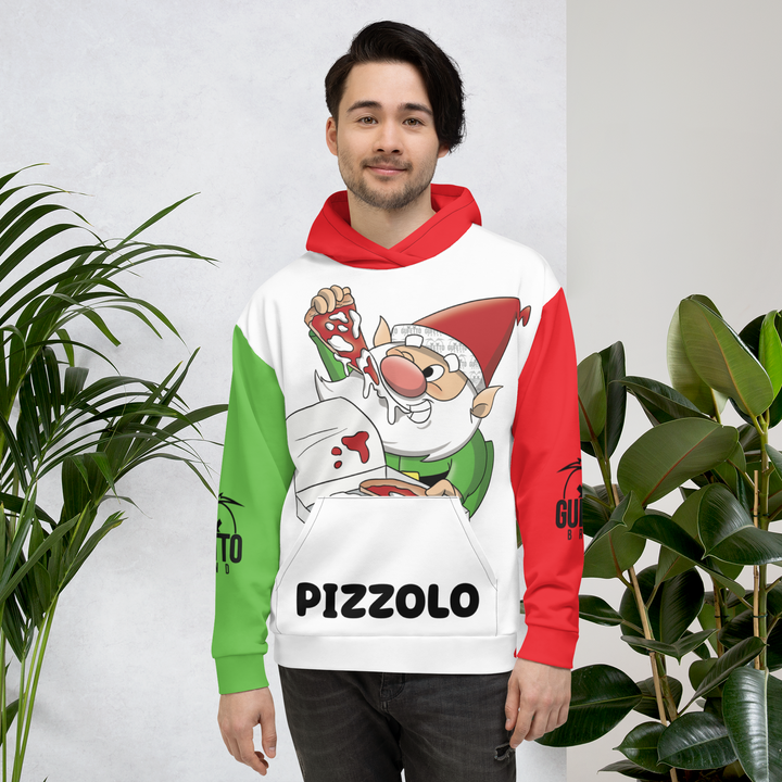 Felpa con cappuccio Uomo/Donna PIZZOLO - Gufetto Brand 