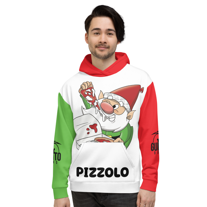 Felpa con cappuccio Uomo/Donna PIZZOLO - Gufetto Brand 