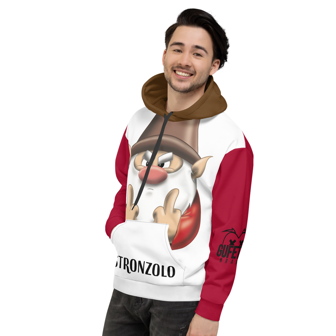 Felpa con cappuccio Uomo/Donna STRONZOLO - Gufetto Brand 
