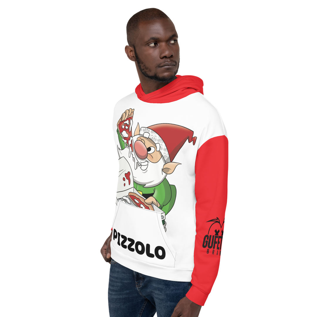 Felpa con cappuccio Uomo/Donna PIZZOLO - Gufetto Brand 
