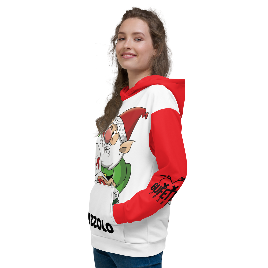 Felpa con cappuccio Uomo/Donna PIZZOLO - Gufetto Brand 
